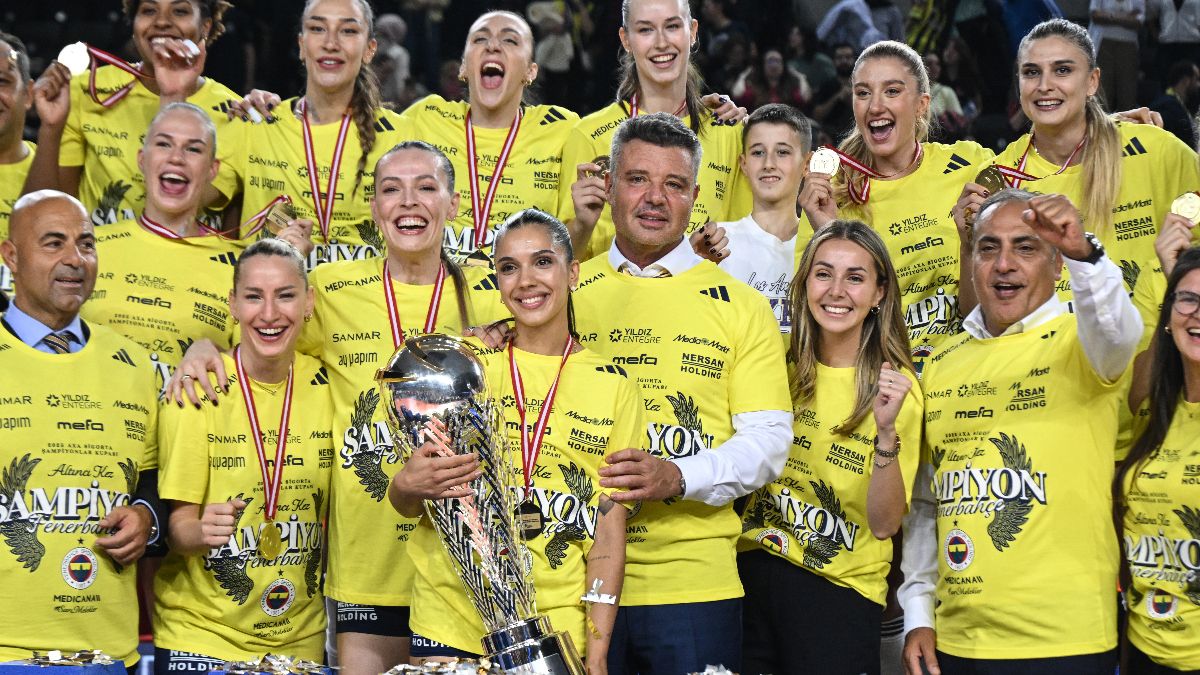Voleybol 2025 Şampiyonlar Kupası'nın sahibi Fenerbahçe Medicana oldu
