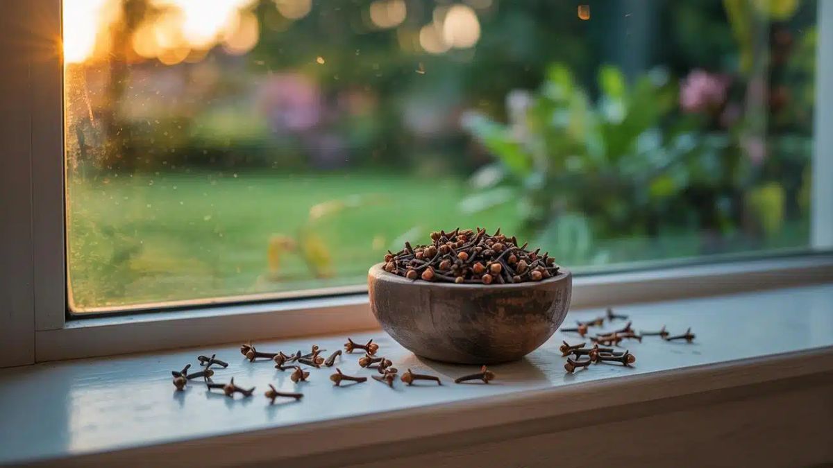 Pencerenin önüne bir kase karanfil koyun: Etkisini gören şaşırıyor