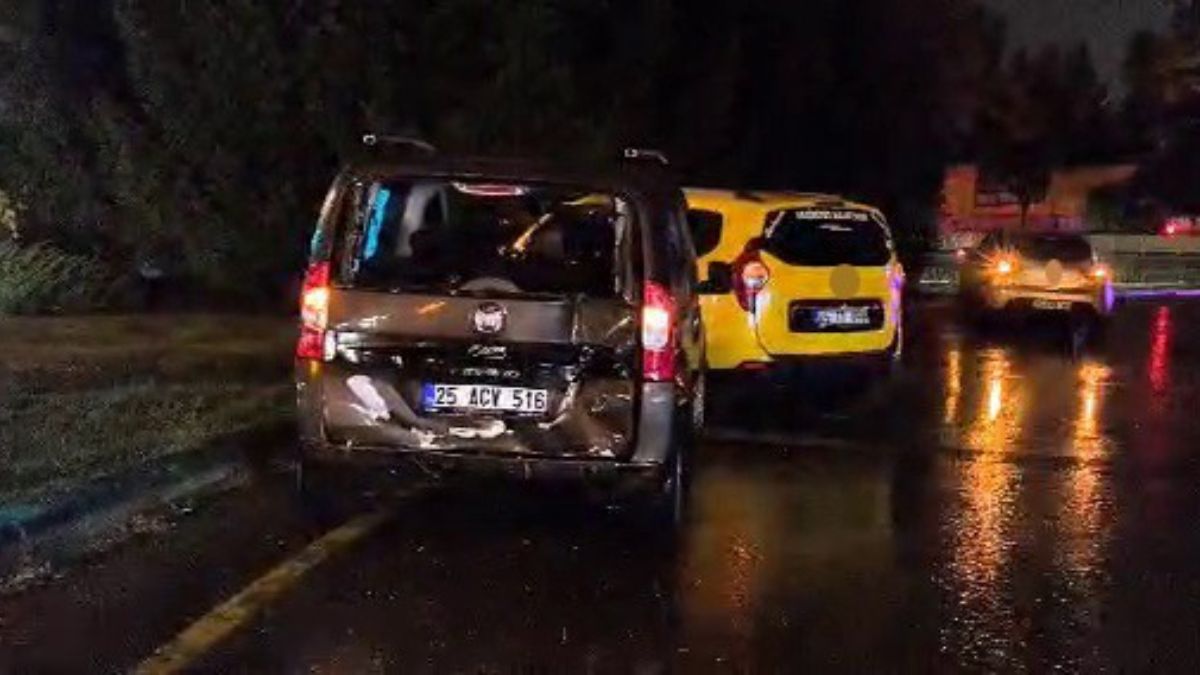 Erzurum'da kaza: 8 araç birbirine girdi - kilis kent haber, asayiş