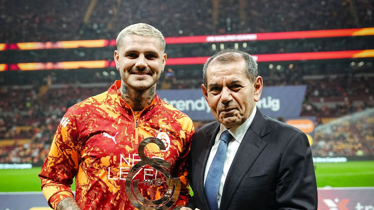 Mauro Icardi'ye 100. maç plaketi!