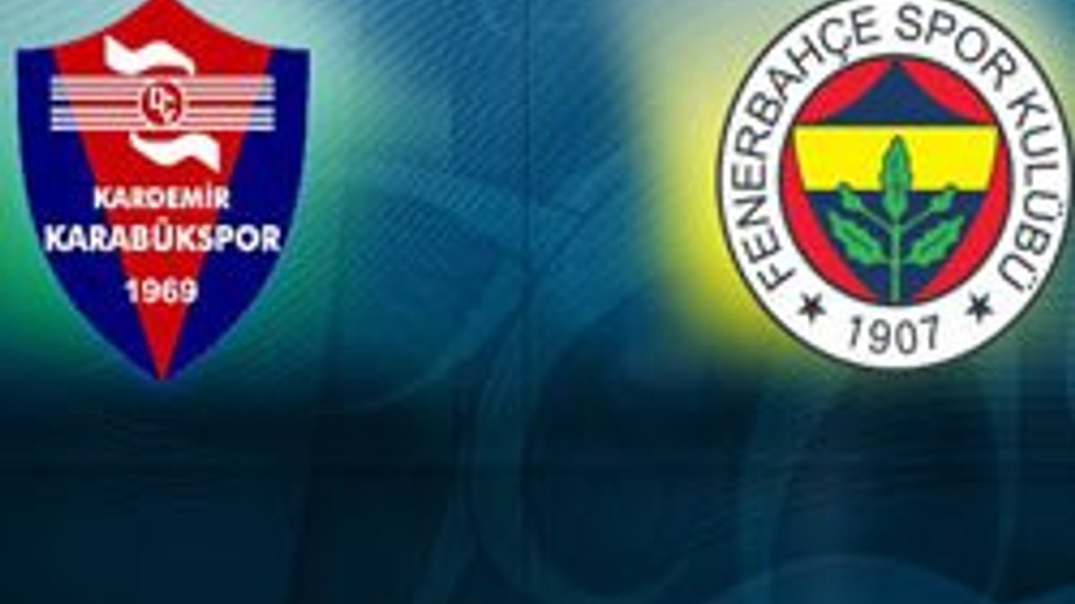 Kardemir Karabükspor - Fenerbahçe canlı yayını
