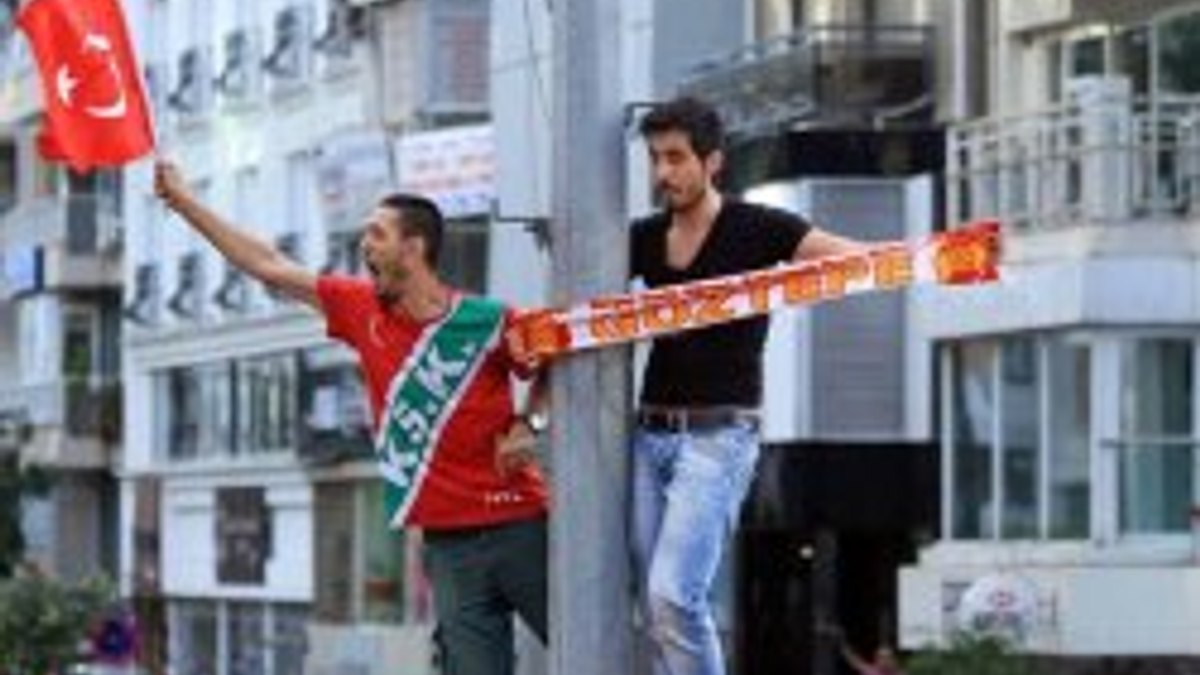 Taraftar grupları Gezi Parkı için buluştu