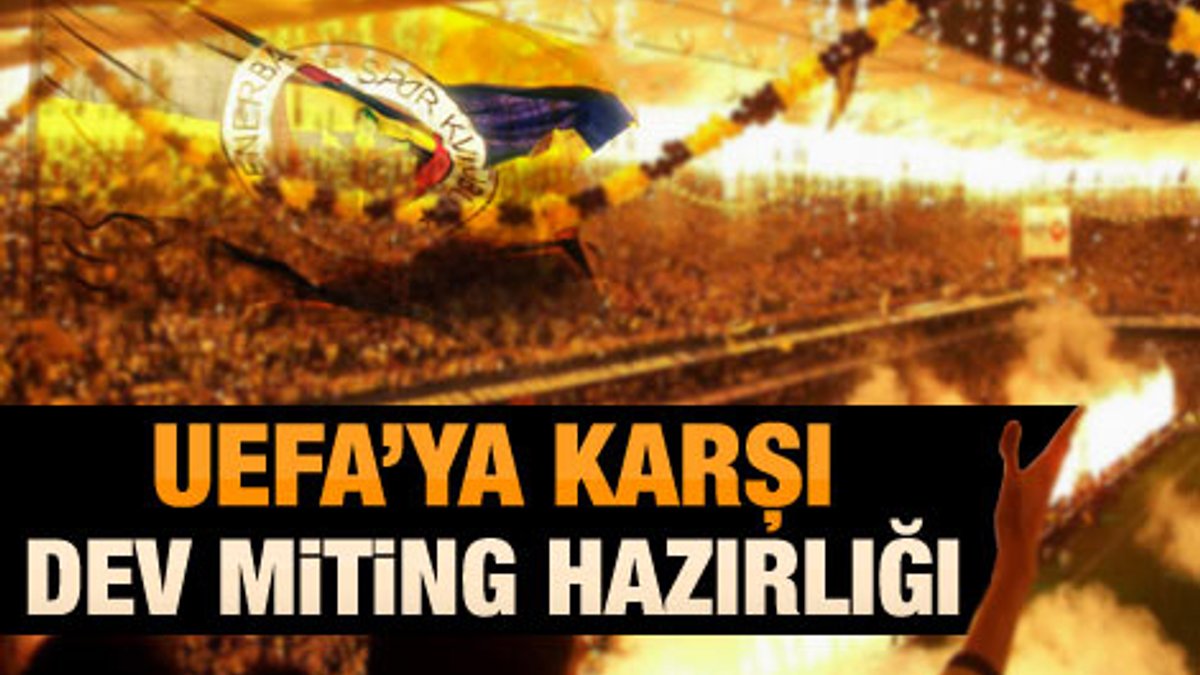 Fenerbahçe taraftarı Nyon'da dev mitinge hazırlanıyor