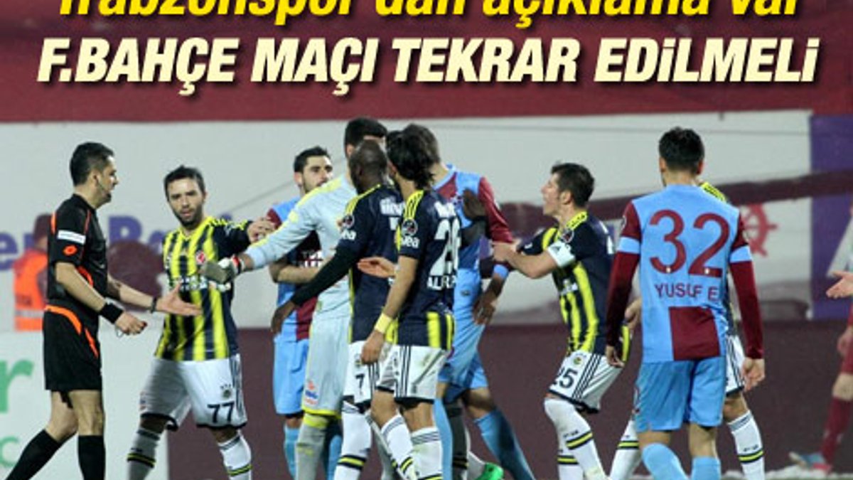 Hacıosmanoğlu: Fenerbahçe maçına tekrar kararı bekliyoruz