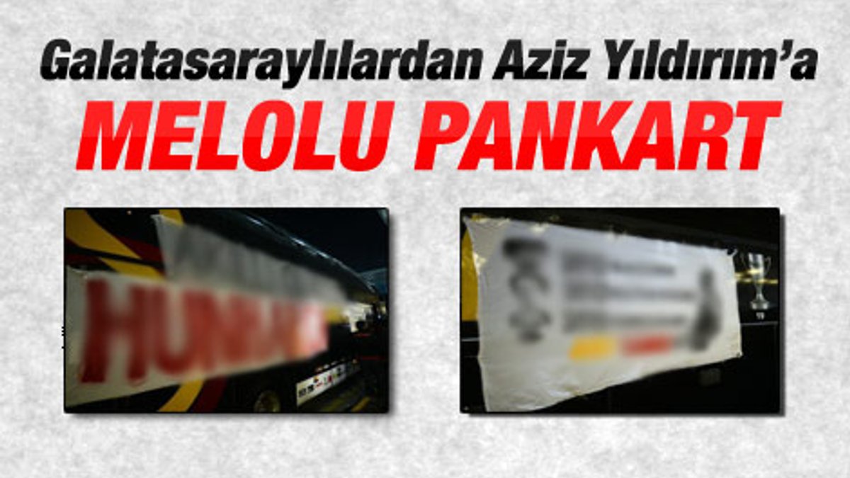 Galatasaray'dan Fenerbahçelileri kızdıracak pankartlar