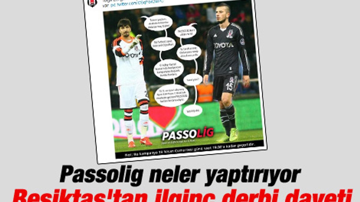 Beşiktaş Kulübü'nden taraftarına ilginç derbi daveti