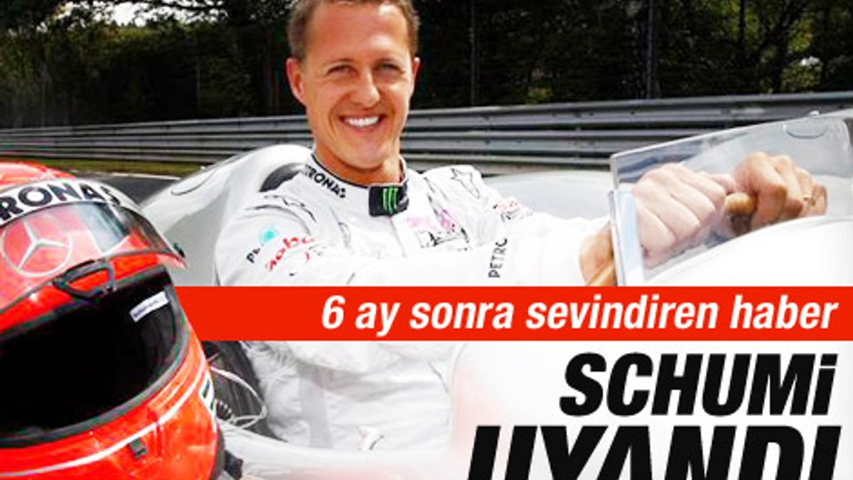 Michael Schumacher komadan çıktı