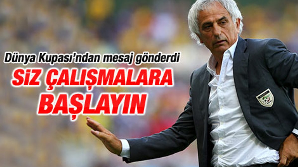 Halilhodzic'den Trabzonspor'a mesaj