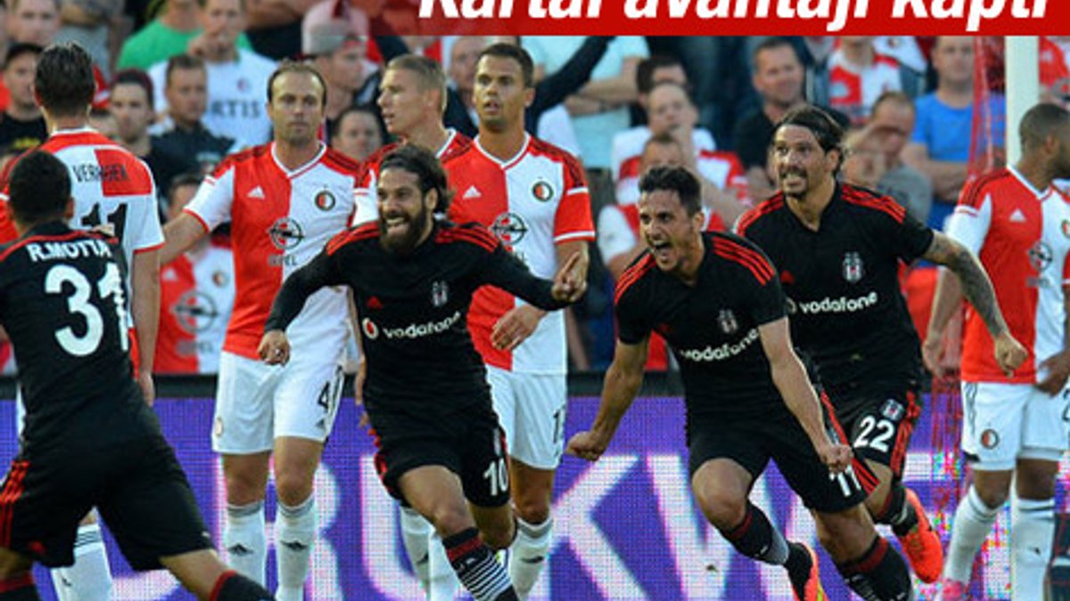 Beşiktaş Feyenoord'u 2-1 yendi