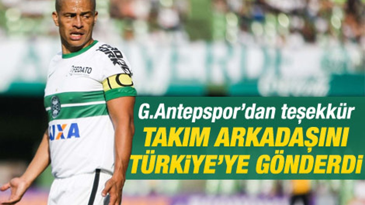 Alex de Souza Gaziantepspor'a transfer yaptı