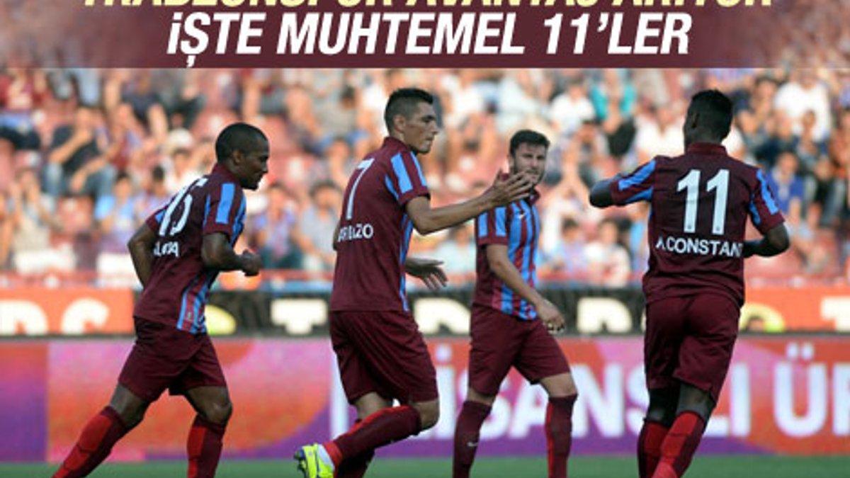 Trabzonspor - Rostov muhtemel 11'ler