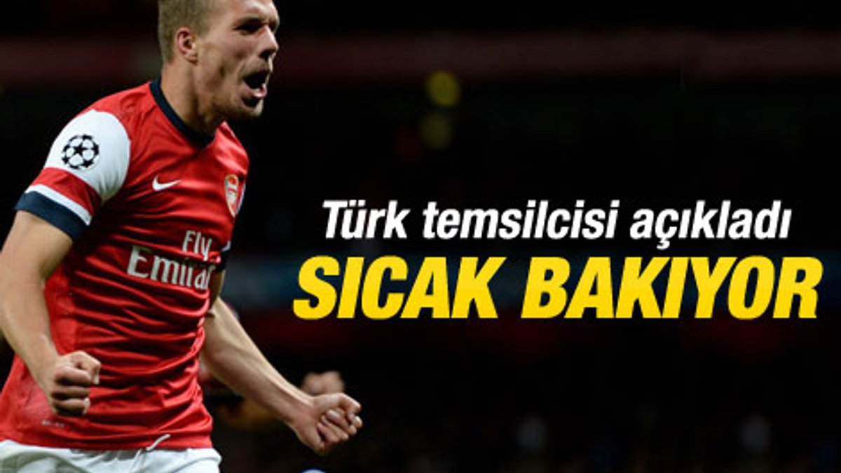 Podolski'nin Türk temsilcisinden Galatasaray açıklaması