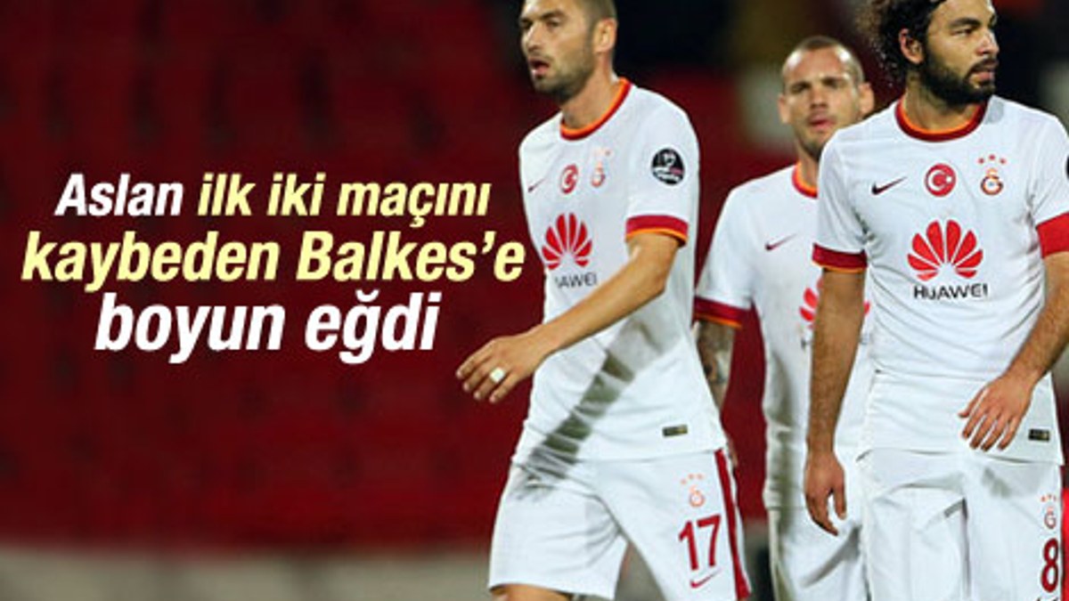 Galatasaray, Balıkesir'den eli boş döndü