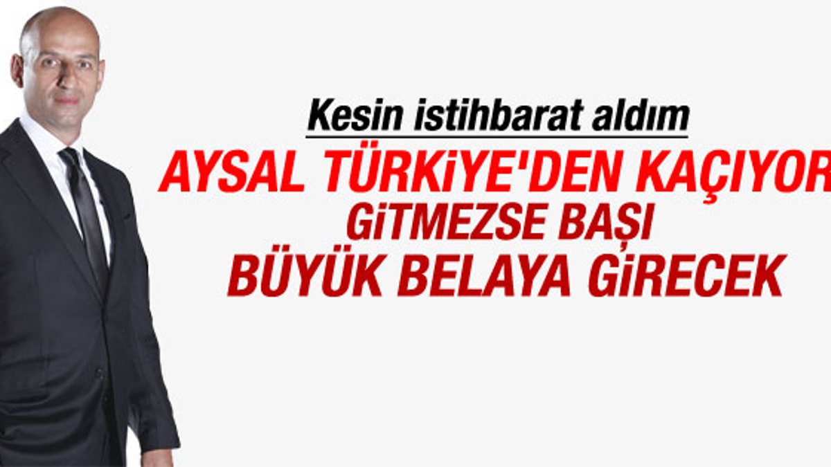 Serhat Ulueren: Ünal Aysal Türkiye'den kaçacak