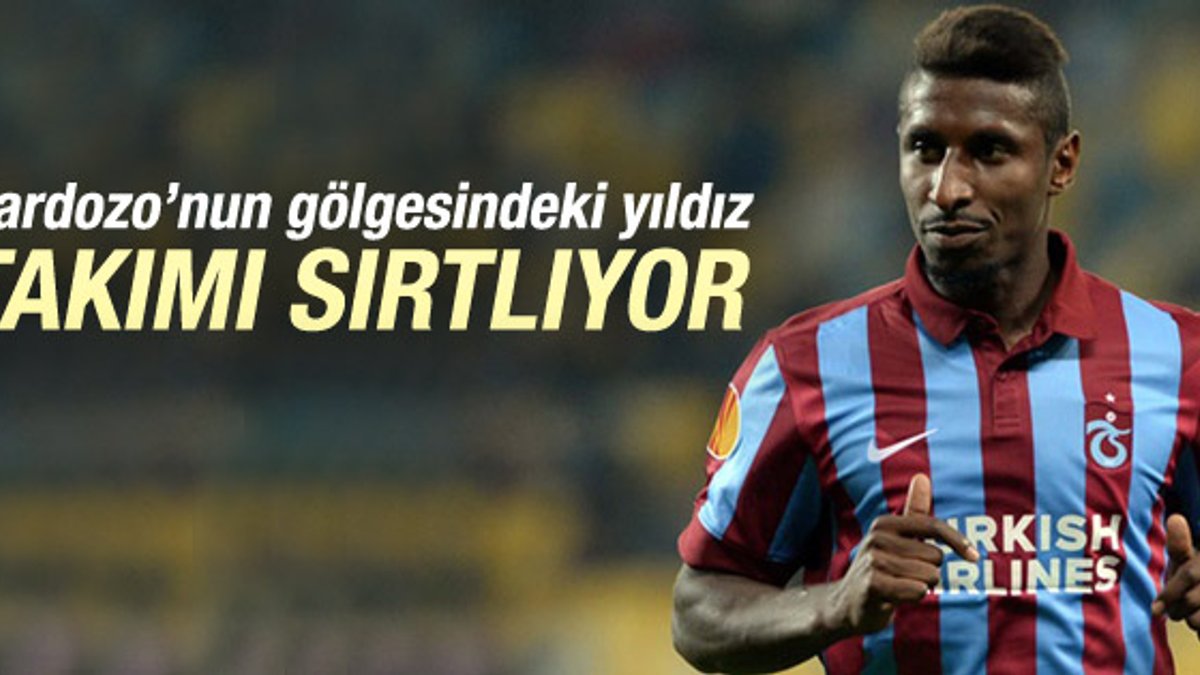 Trabzonspor'da Constant'ın performansı göz kamaştırıyor