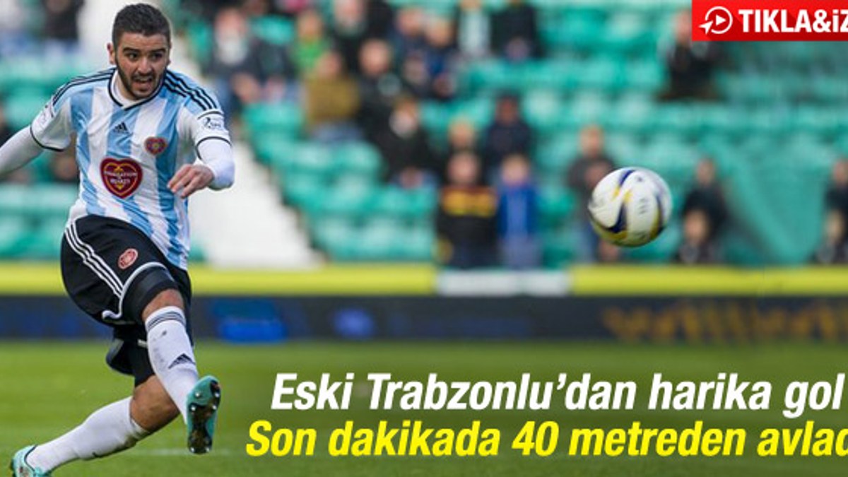 Eski Trabzonlu Alim Öztürk'ten harika son dakika golü İZLE