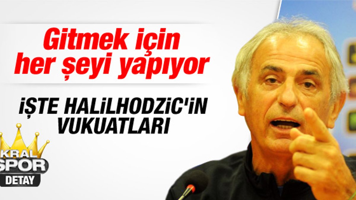Trabzonspor'un en büyük problemi Halilhodzic