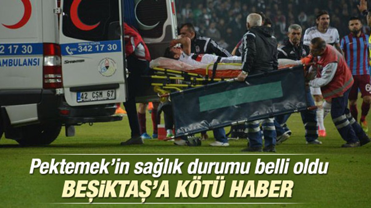 Mustafa Pektemek'ten Beşiktaş'a kötü haber