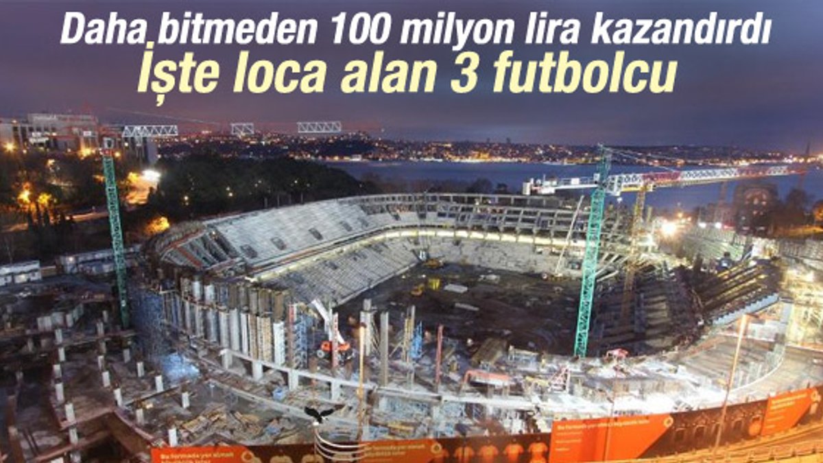 Beşiktaş'a Vodafone Arena'dan 100 milyon lira