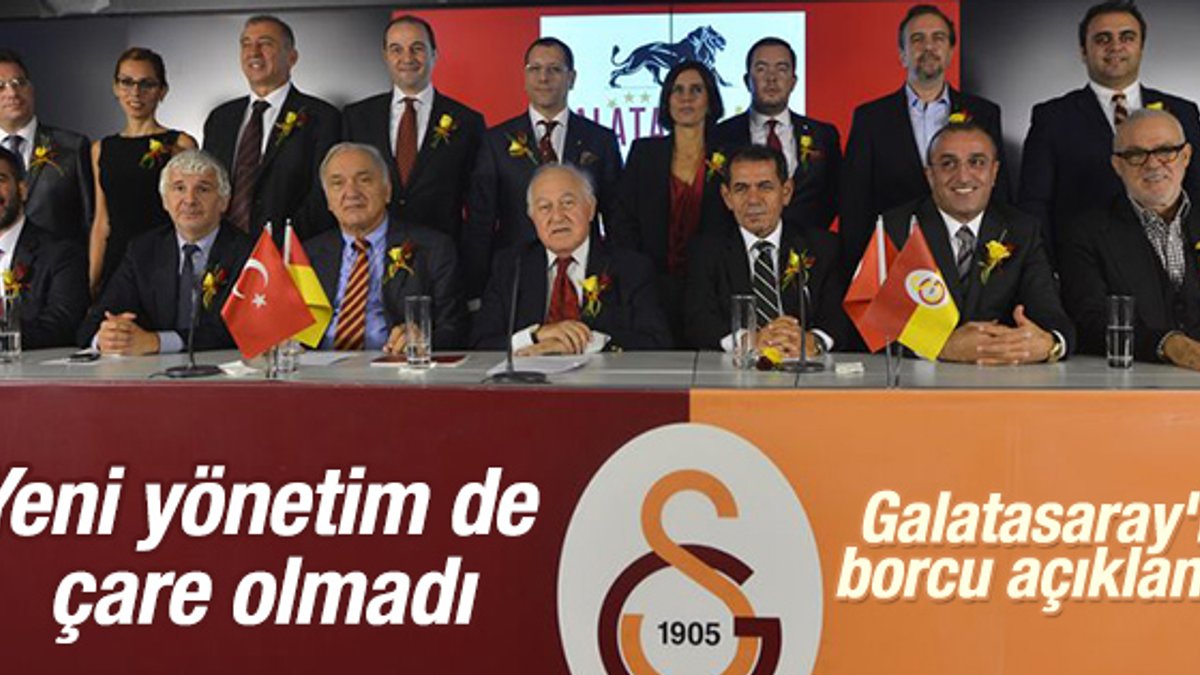 İşte Galatasaray'ın net borcu