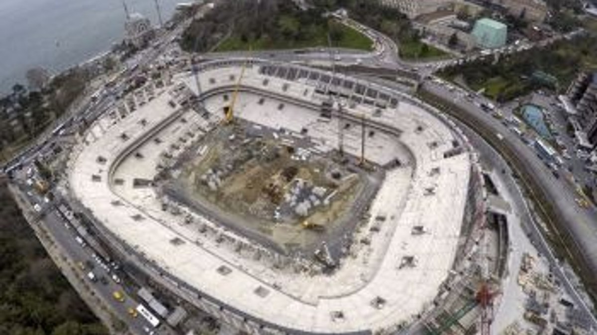 İşte kartal bakışı Vodafone Arena - İZLE