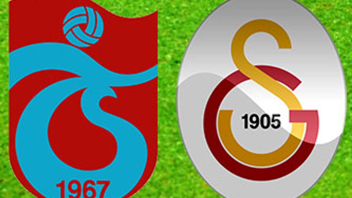 Trabzonspor-Galatasaray maçı muhtemel 11'ler
