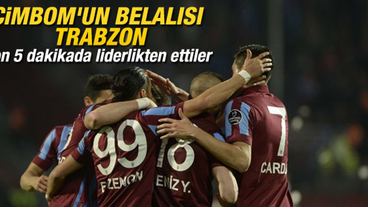 Trabzonspor Galatasaray'ı yine mağlup etti