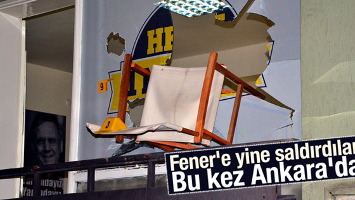 Fenerbahçe şubesine saldırı