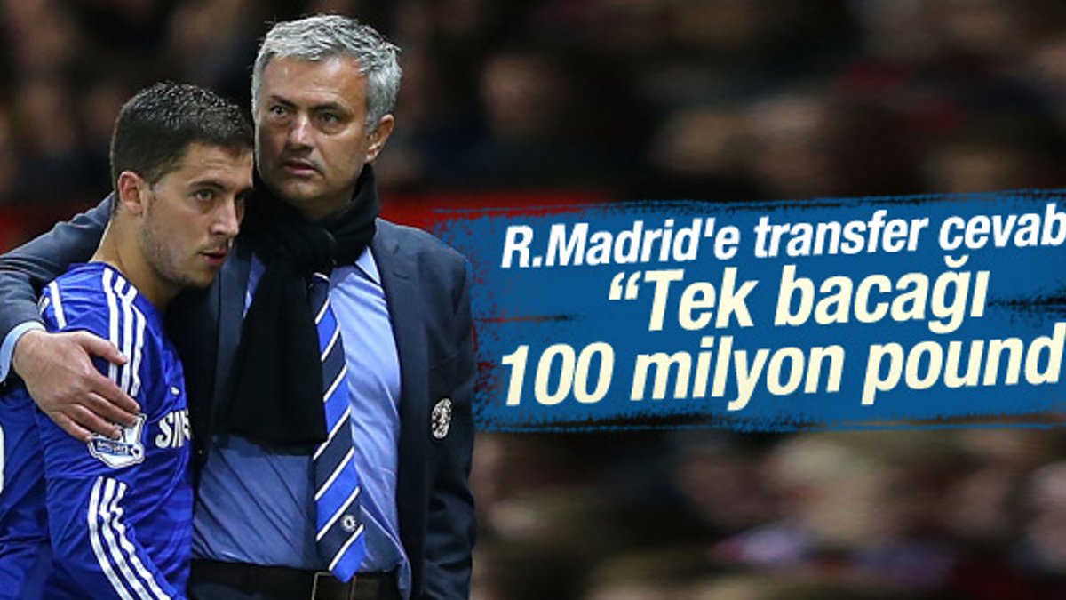 Mourinho: Hazard'ın tek bacağı 100 milyon pound eder