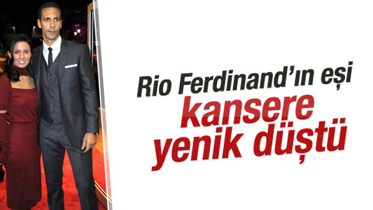 Rio Ferdinand'ın eşi kansere yenik düştü