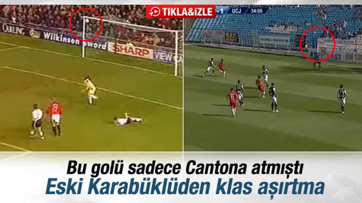 Eski Karabüksporlu Hamroun'dan Cantona golü - İZLE