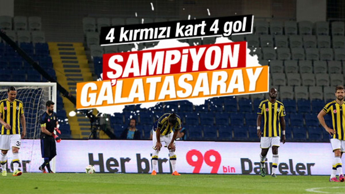 Fenerbahçe şampiyonluk umudunu tüketti