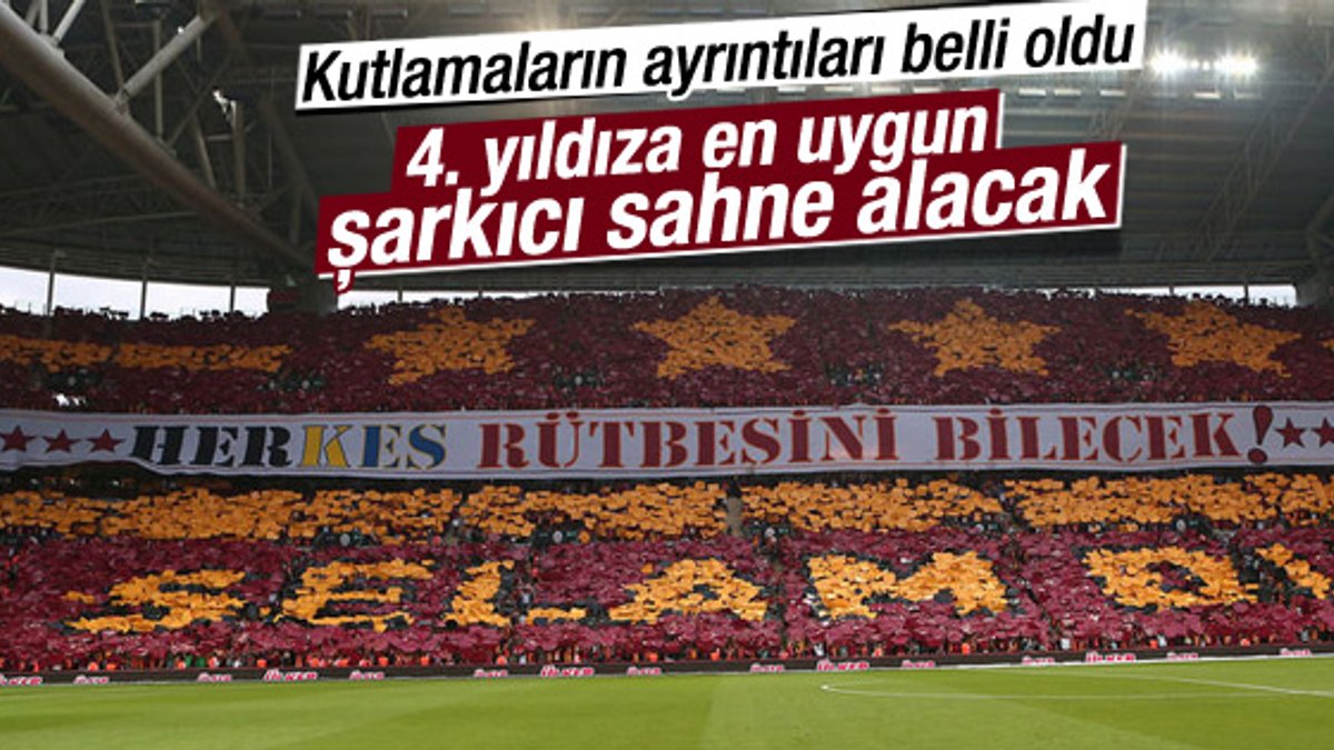 Galatasaray'da kutlamaların ayrıntıları belli oldu