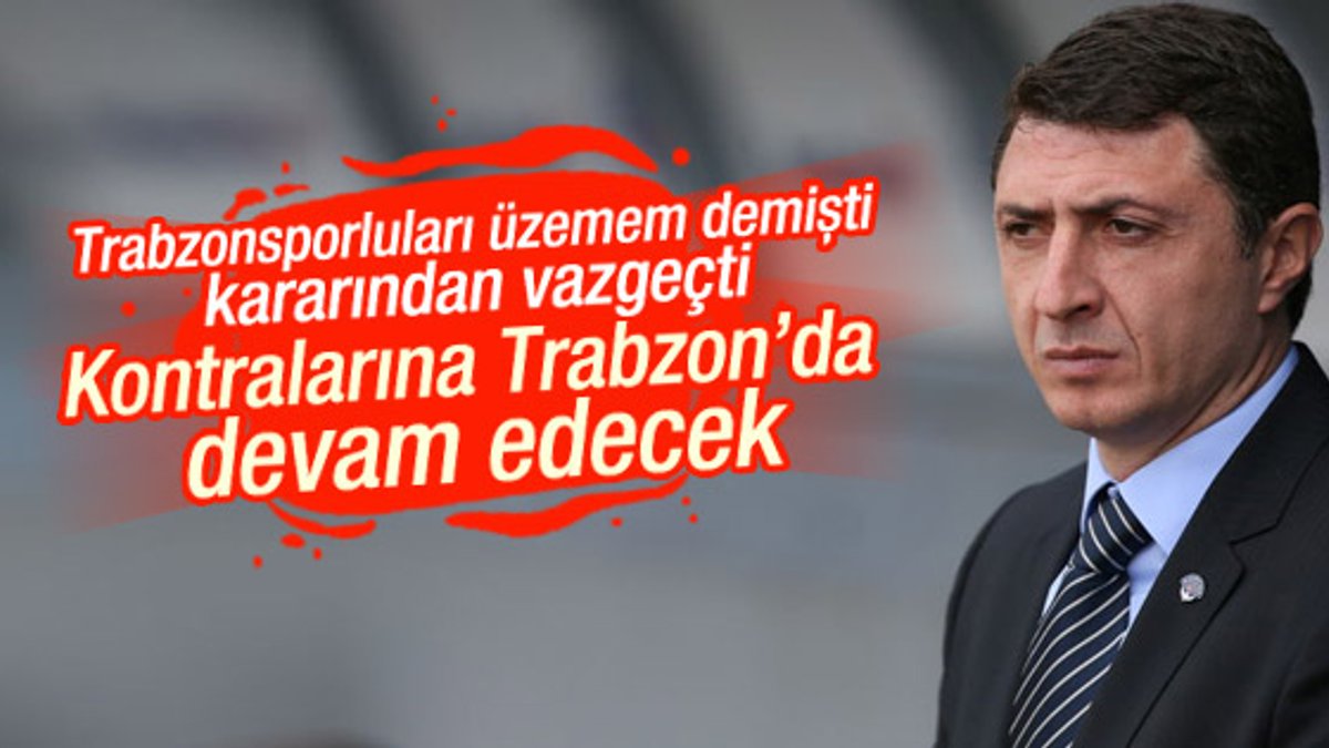 Trabzonspor'un başına Şota geçiyor