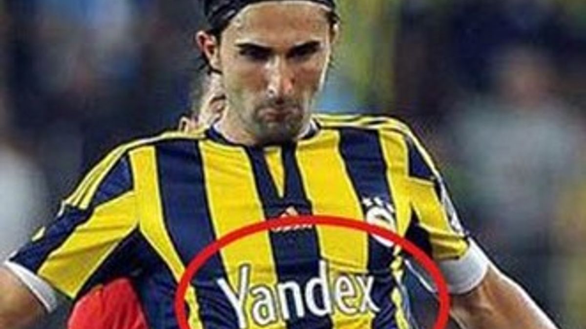 Fenerbahçe Yandex'in logosunu değiştirtti