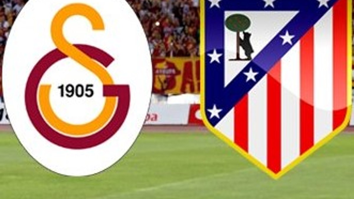 Galatasaray-Atletico Madrid canlı anlatım