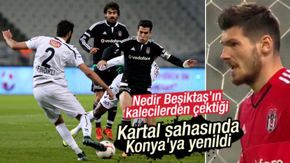 Beşiktaş evinde mağlup oldu