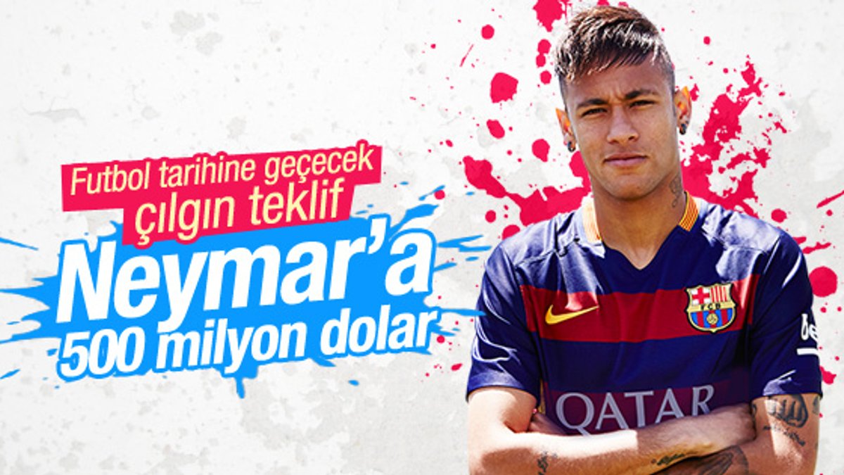 PSG'den Neymar'a tarihe geçecek transfer teklifi
