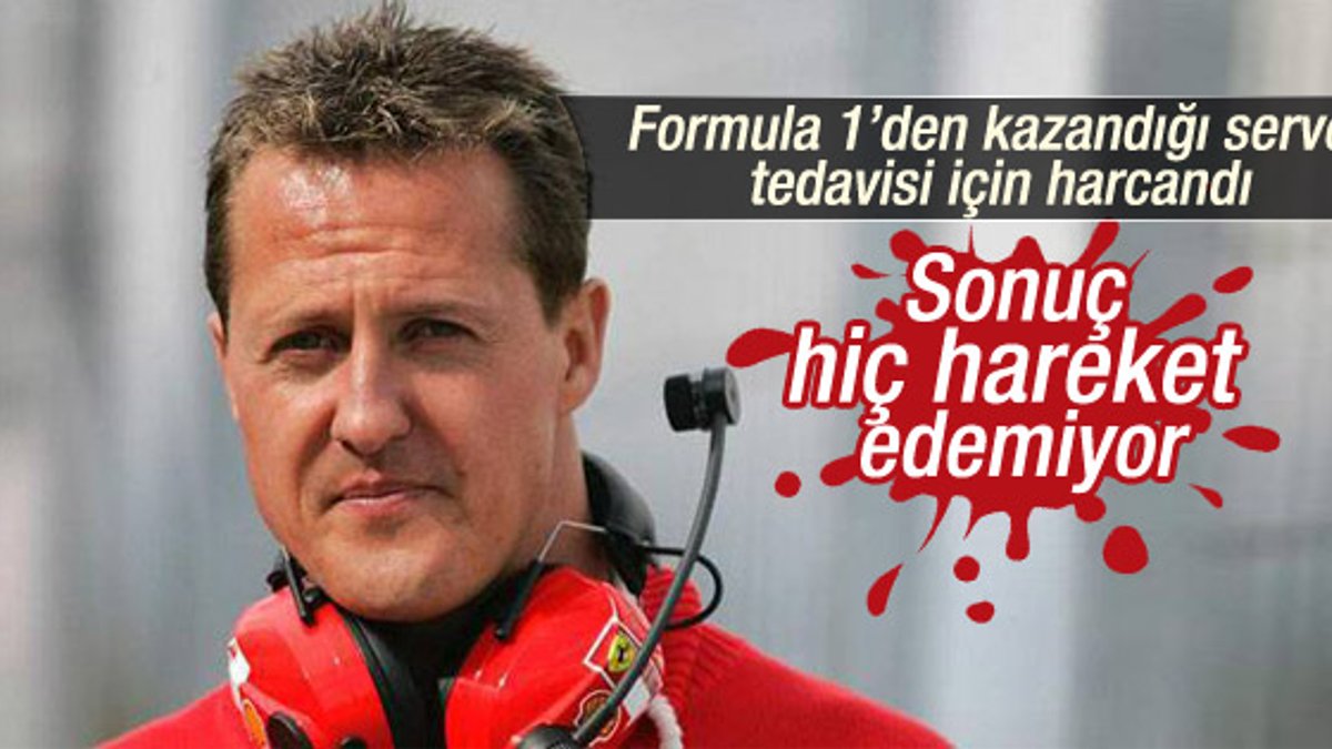Schumacher için toplam 25 milyon euro harcandı