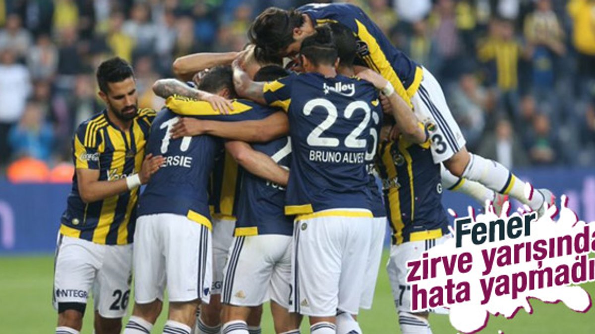 Fenerbahçe evinde Gaziantepspor'u rahat geçti