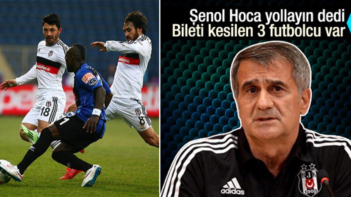 Beşiktaş'ta 3 isim takımdan ayrılıyor