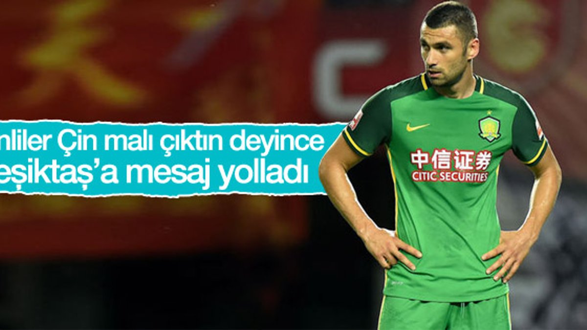 Burak Yılmaz'dan Beşiktaş'a mesaj