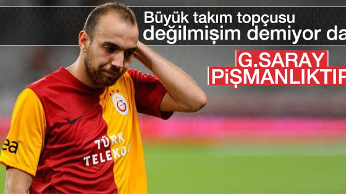 Sercan Yıldırım: Keşke Galatasaray'a gitmeseydim