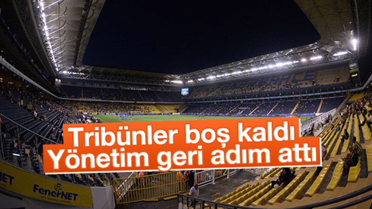 Fenerbahçe bilet fiyatlarını düşürdü