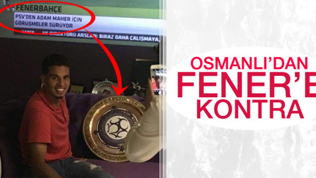 Fenerbahçe'nin ilgilendiği Adam Maher Osmanlıspor'da