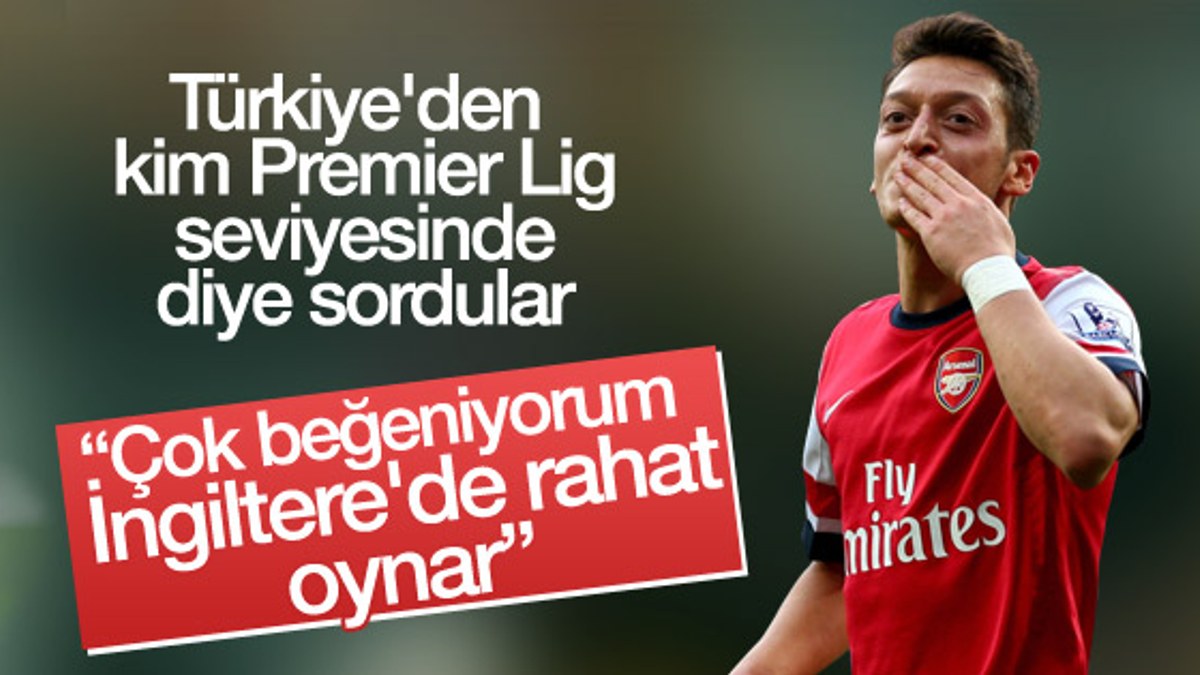 Mesut Özil: Oğuzhan Premier Lig'de oynayabilir
