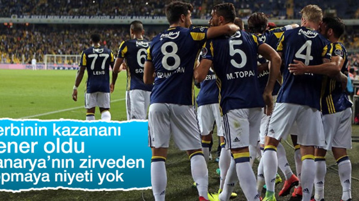 Fenerbahçe Gaziantepspor'u mağlup etti