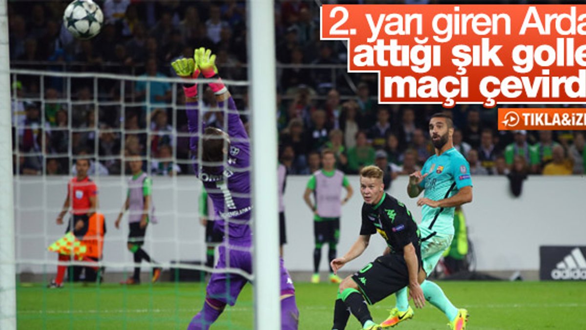 Arda Turan'dan Mönchengladbach'a seyirlik gol - İZLE
