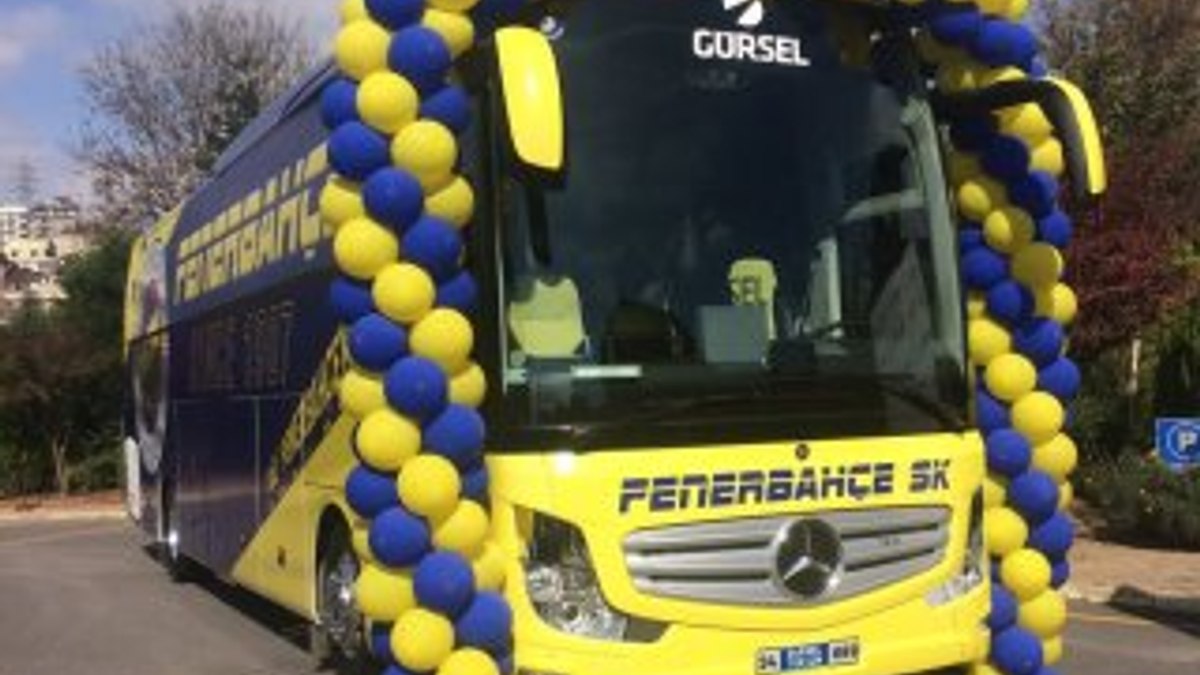 Fenerbahçe'ye zırhlı otobüs