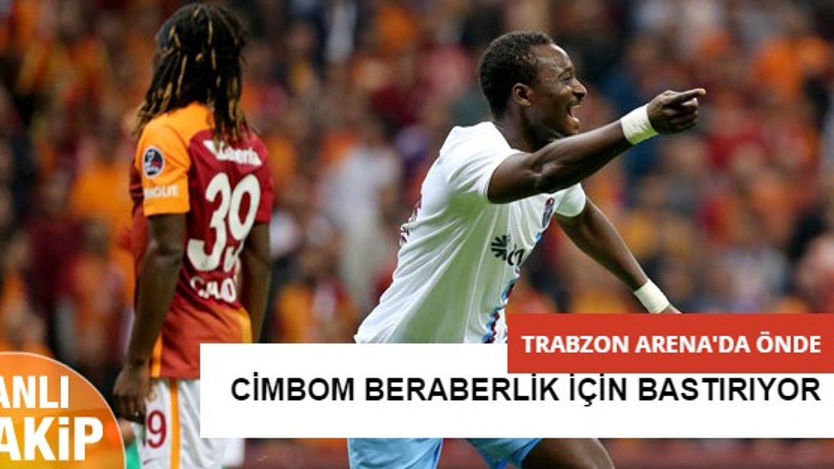 Galatasaray-Trabzonspor - CANLI SKOR